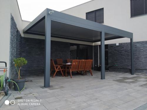 BIOKLIMATICKÁ PERGOLA VESTEC U PRAHY 