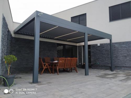 BIOKLIMATICKÁ PERGOLA VESTEC U PRAHY 